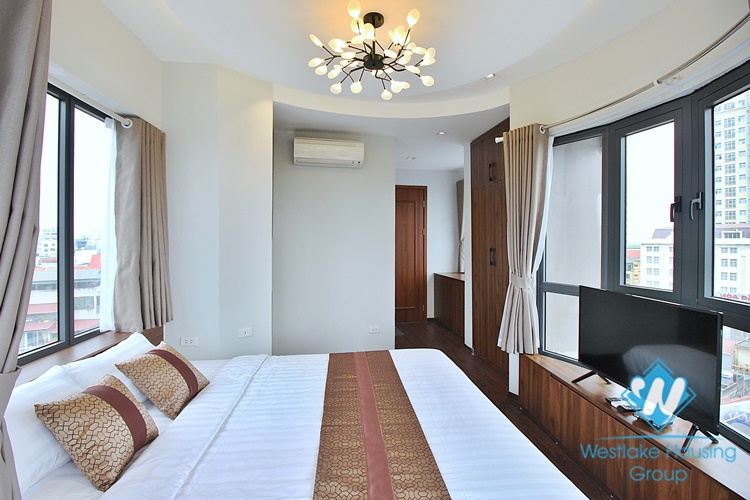A well-decorated duplex 2 bedrooms apartment for rent in Au Co st, Tay Ho